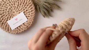 Узор "Вихрь" из трикотажной пряжи