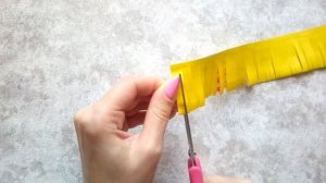 Колосок из бумаги .