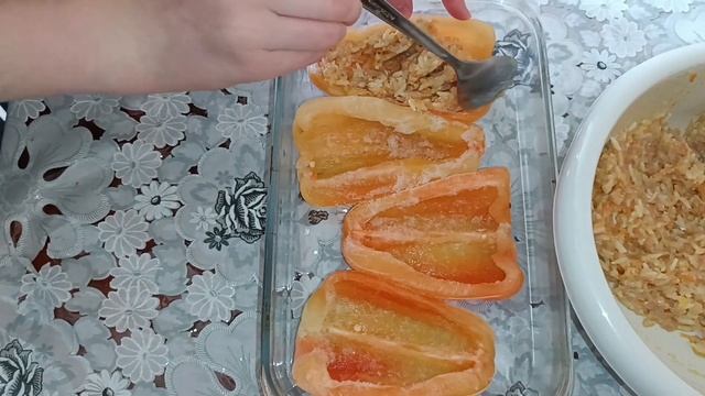 Фаршированный перец  #фаршированыйперец #рецептынакаждыйдень #сладкийперец