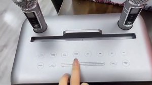 Портативна система караоке з двома мікрофонами SDRD SD-318