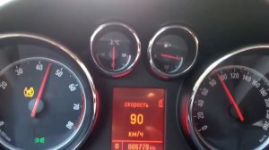 Opel Astra J 1.4 NET разгон 0-100