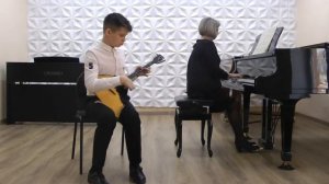 Седачев Иван 10 лет балалайка М.Товпеко Джазовая миниатюра и Румынская песня и Чардаш обр.П.Куликов