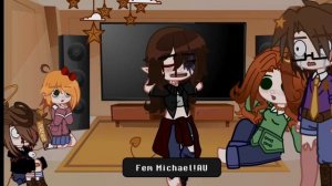 Aftons React To Michael AUs • Gacha X FNaF • Afton Family Gacha
