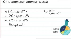 Относительная атомная масса