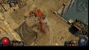 Path of Exile 2.4 - Chieftain Warchief Totems - Quay Map (Tier 10)