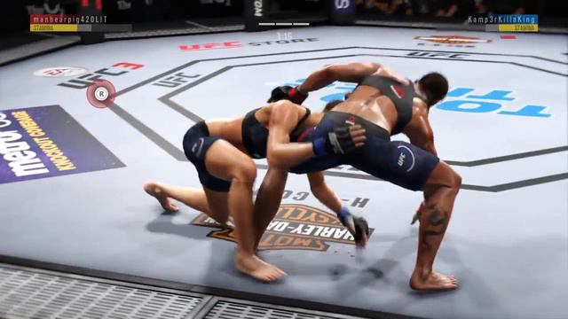 EA SPORTS™ UFC 3 germaine смотреть онлайн