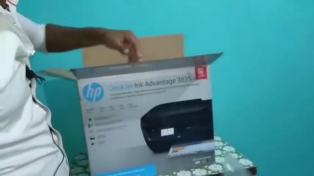 HP DeskJet Ink Advantage 3835 - Unboxing, Setup and Feature Demonstration(Hindi