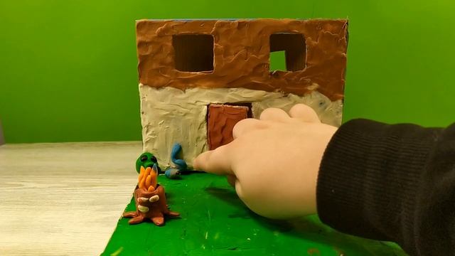 Plants vs zombies. Dave's house из пластилина. Лепка с Давидом. смотреть онлайн