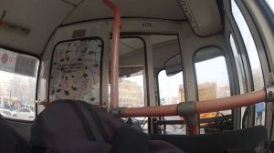 Как при помощи мата женщина управляет троллейбусом