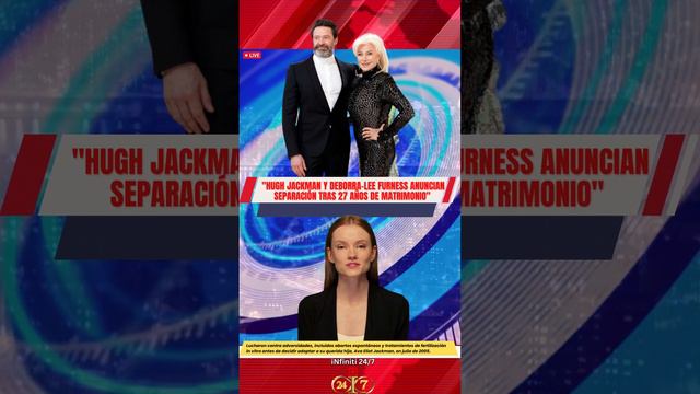 Hugh Jackman y Deborra Lee Furness Anuncian Separación Tras 27 Años de Matrimonio PARTE 1