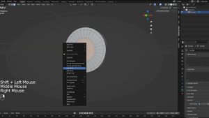 Как быстро обьеденить отверстие в Blender