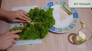 Быстрые рецепты. Салат из мангольда c томатами. Вкусно и полезно