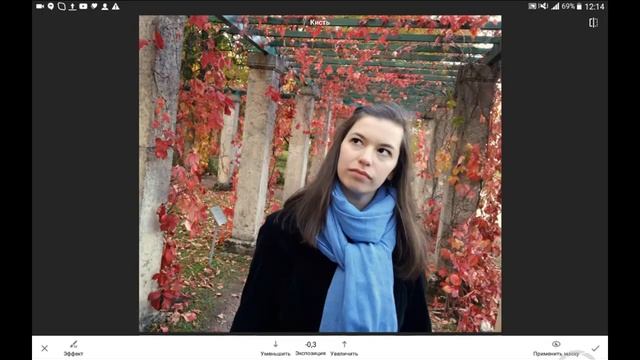 Обработка портрета в Snapseed. Новые фишки приложения. смотреть онлайн