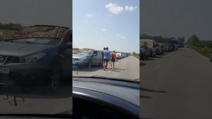 Днепрорудное,Запорожская область. Люди бегут!