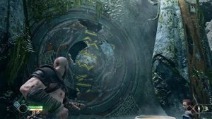 Головоломка с вращающимися кольцами - God of War