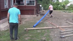 Бурение  скважины  на воду. Регион 60.  Деревня.