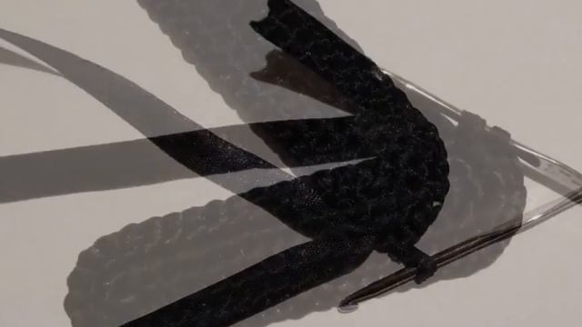 Мастер-класс 3. Вяжем крючком соединение лент (нитей) без узлов. смотреть онлайн