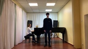Гончаров Б. - І.Бах « За рекою старый дом»,Вика.Наумова Т.Г., конц. Кобзар М.І.