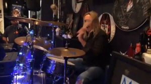Nicko McBrain Trooper drum cam Rock N Roll Ribs 2017