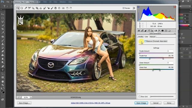 Cara buka file CR3 dan cara save Preset di Camera RAW Photoshop смотреть онлайн