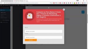 Parte 01- Plugin Bloom - Como Criar Formulários de Captura Estilo PopUp