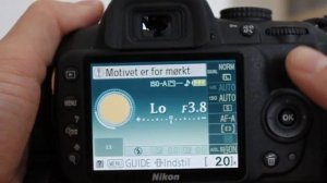 Nikon D3000 - Guide Mode and Programs