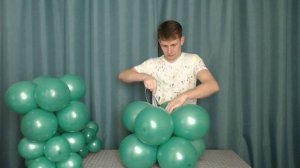 Елка из шаров. Как сделать новогоднюю елочку из воздушных шариков своими руками