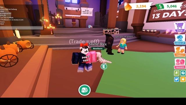Beli Halloween pet adopt me! Happy Halloween :D | Roblox Indonesia смотреть онлайн