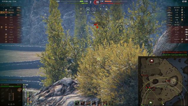 Strv 103-0 - 11 Frags 7.9K Damage - Pancake takes Kolobanov! - World Of Tanks смотреть онлайн