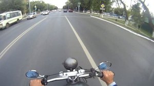Мотоцикл Урал! тест на нагрев двигателя! проверяю слюнёй после 25км! электронное зажигание!