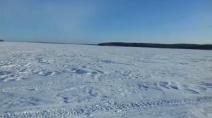 Челябинская область, санаторий Лесное озеро зимой