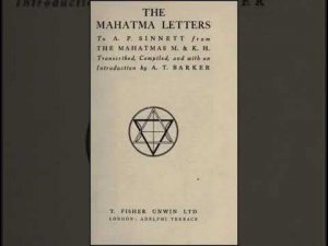 Письма Махатм А. П. Синнетту  Часть 2