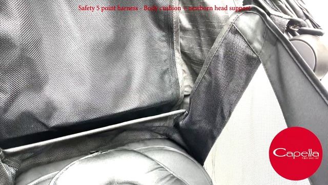 Capella® A3 Majestee™ Premium Auto Fold Stroller смотреть онлайн