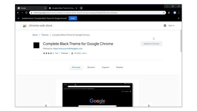 ?How to install a complete Black Theme in Google Chrome web browser? смотреть онлайн