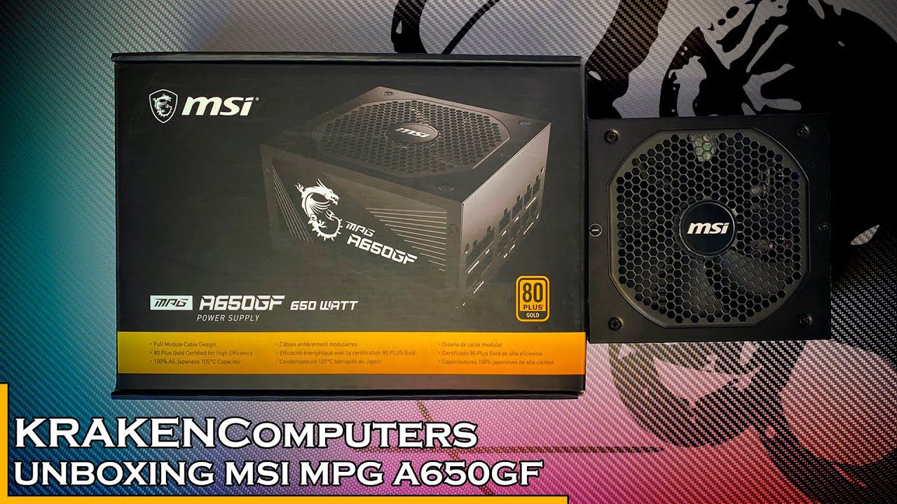 ТОПОВЫЙ БЛОК ПИТАНИЯ ДО 7000 | ЛУЧШИЙ МОДУЛЬНЫЙ БП НА 650W 80 PLUS GOLD | MSI MPG A650GF смотреть онлайн