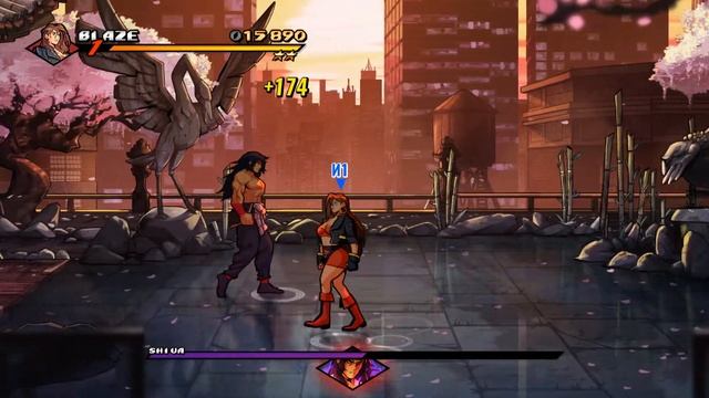 Шива и метро | Hard | Blaze | Streets of Rage 4 Прохождение на русском #3