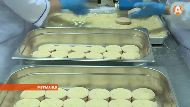 Котлеты для школьных столовых Мурманска делают автоматы смотреть онлайн