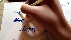 Как писать гусиным пером?