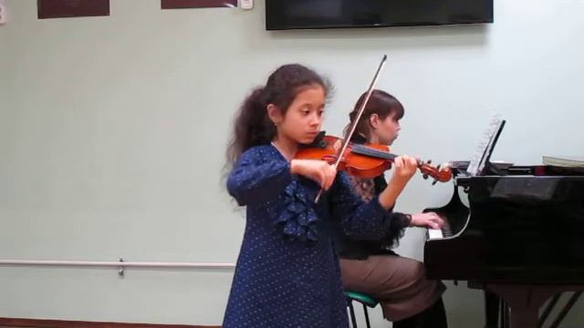 Забунова Рада Владимировна СОЛО СКРИПКА шк.им.Пастернака "Концерт си-минор" О.Ридинг смотреть онлайн