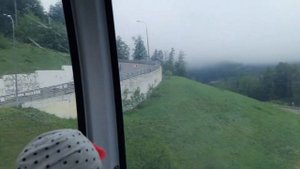 Подьем на высоту 2320 | Из Адлера в Красную Поляну на ласточке | Сквозь облака