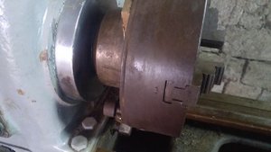 токарный станок 1А62 . Моя маленькая токарная мастерская.