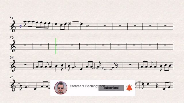Youre my heart youre my soul - Moder talking - Alto Sax