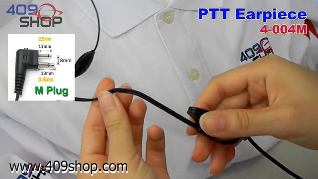 PTT Earpiece for FD-160 FD-450 FD-460 PX-999 (4-004M) смотреть онлайн