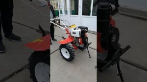 Запуск Дизельного мотоблока BRAIT 10 л.с