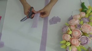 DIY Crepe Paper Cabbage Rose Tutorial