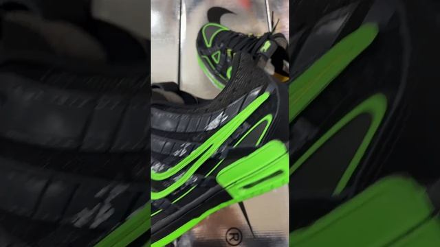 кроссовки Nike Off-White x Air Rubber Dunk Green смотреть онлайн