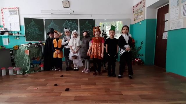 Сказка "Чьи в лесу шишки?" Щетининский филиал МОУ "Михайловская СОШ №1" смотреть онлайн