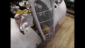 35 Ford 5 Window Coupe front fenders & running boards