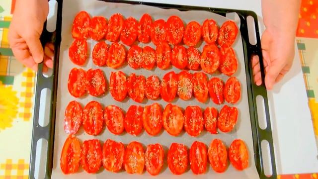 Вяленые Помидоры?Томаты Конфи?Быстрый и Легкий Метод ?Pomodori Confit