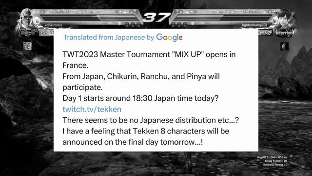 Harada Teasing Character Reveal For Tekken 8